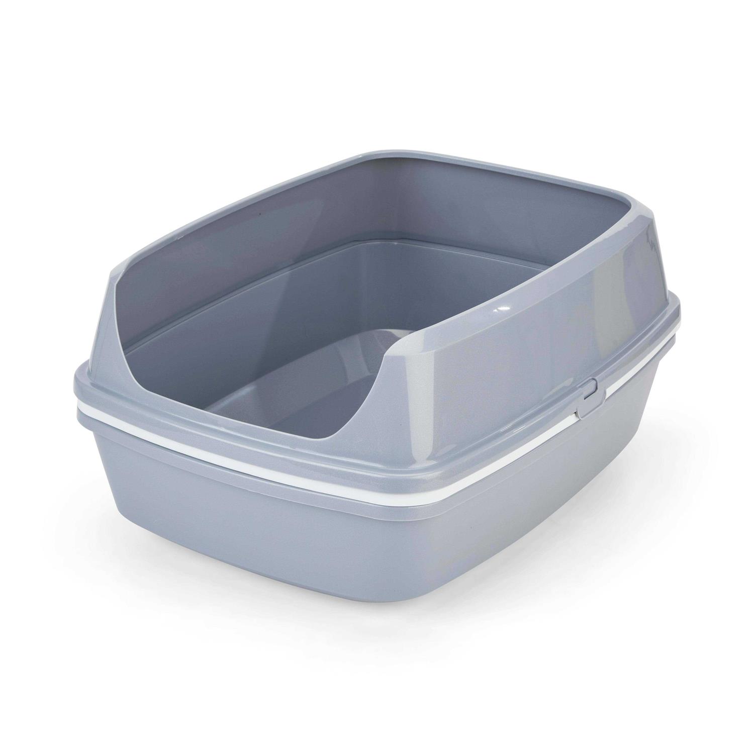 So Phresh Grey & White Lift-to-Sift Cat Litter Pan - Pet Supplies online store