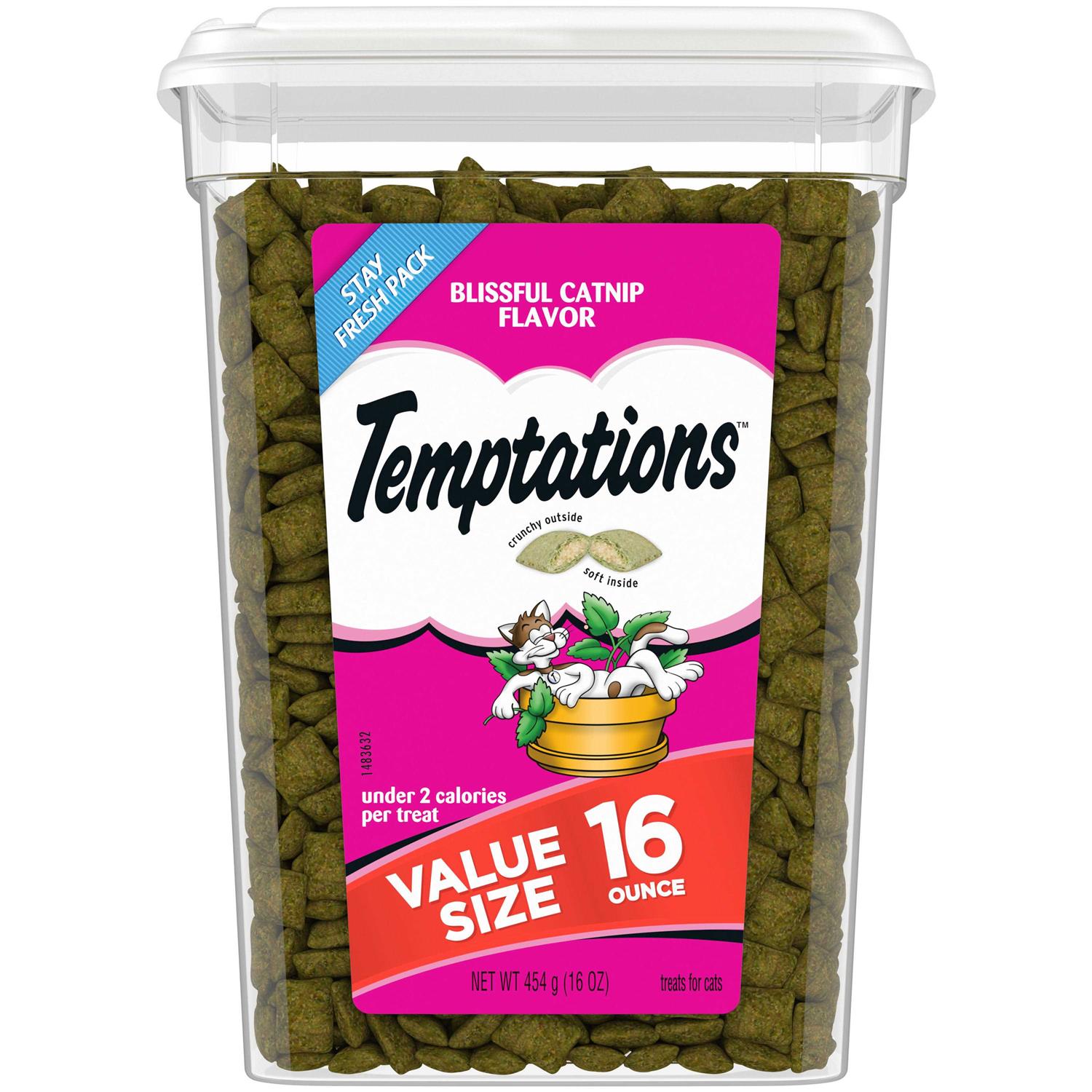 Temptations Blissful Catnip Flavor Cat Treats - Pet Supplies online store