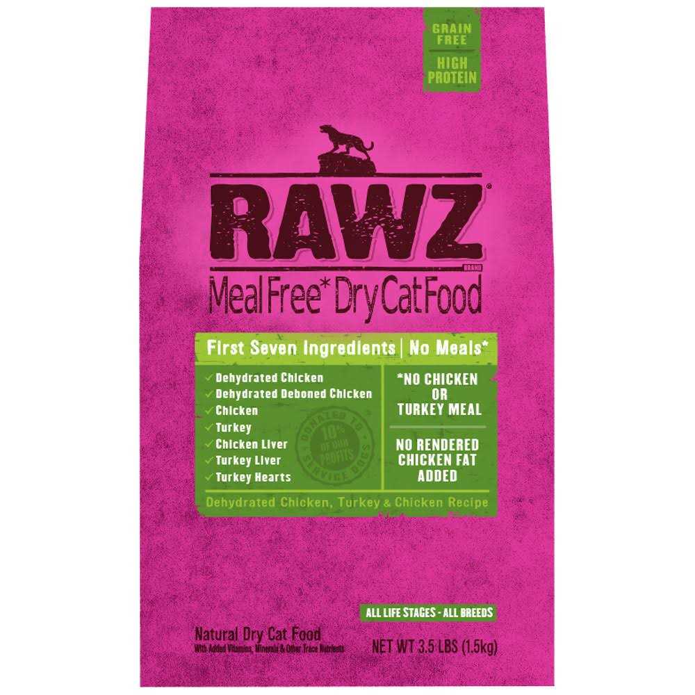 RAWZ Cat Meal Free Dehydrated Turkey & Chicken Recipe Dry Cat Food - Pet Supplies online store