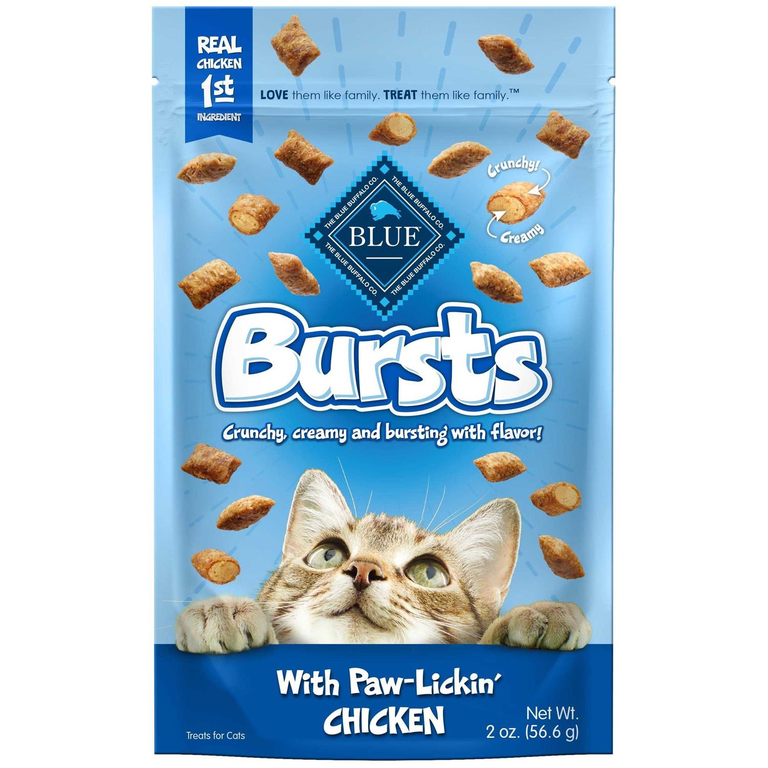 Blue Buffalo Bursts Cat Treats - Pet Supplies online store