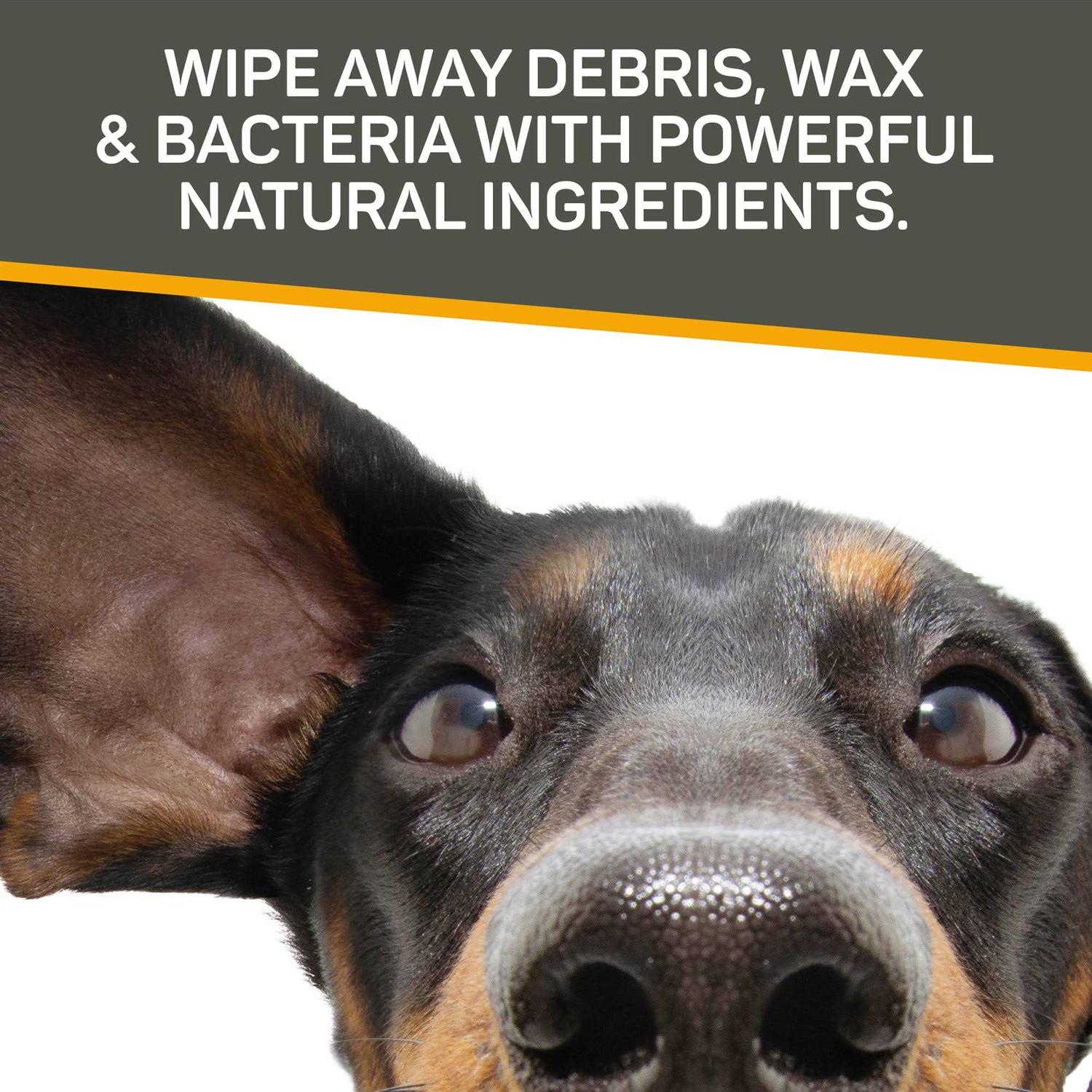Silver Honey Rapid Ear Care Vet Strength Pet Wipes - Pet Supplies online store
