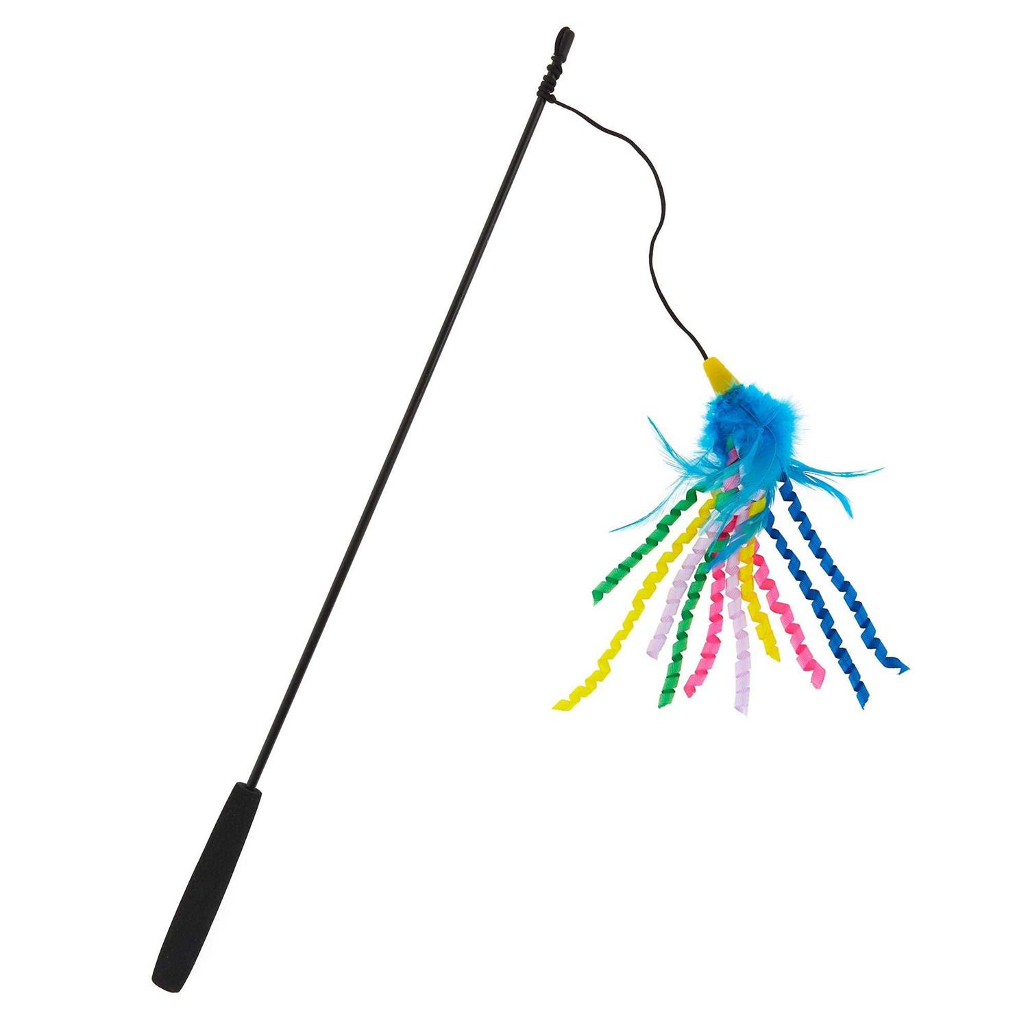 Whisker City Ribbon Teaser Cat Toy - Pet Supplies online store