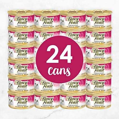 Fancy Feast Classic Pate Chicken Feast Wet Cat Food - Pet Supplies online store