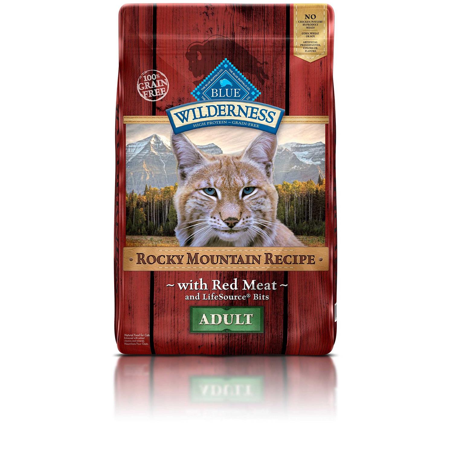 Blue Buffalo Wilderness Rocky Mountain Recipe High Protein Dry Cat Food - Pet Supplies online store