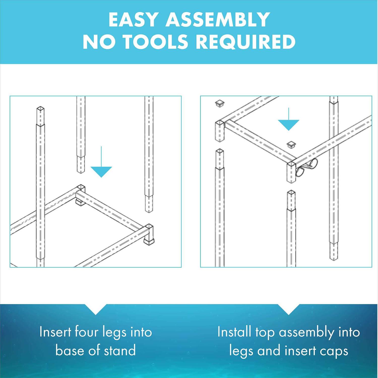 TitanEze 10 Gallon Tank Stand - Pet Supplies online store