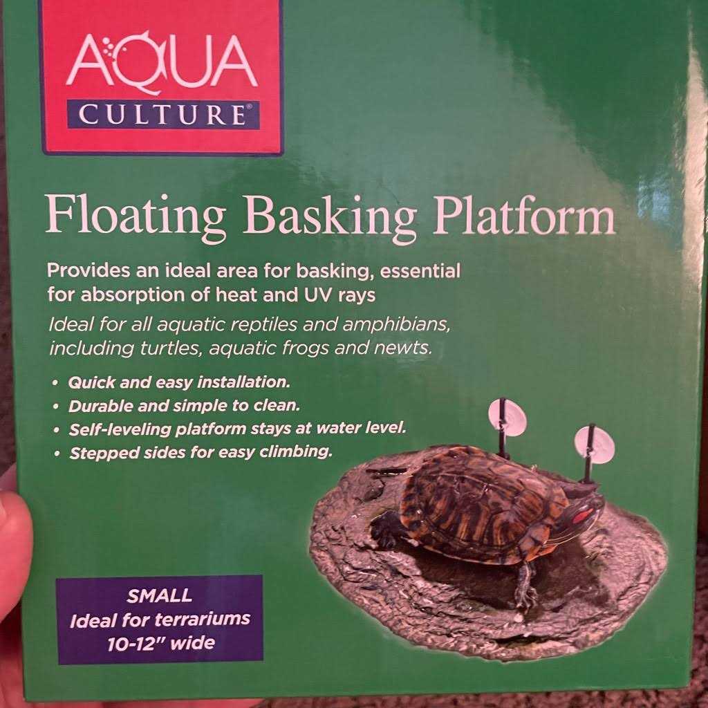 Aqua Culture Floating Basking Platform for Reptiles and Amphibians - Pet Supplies online store