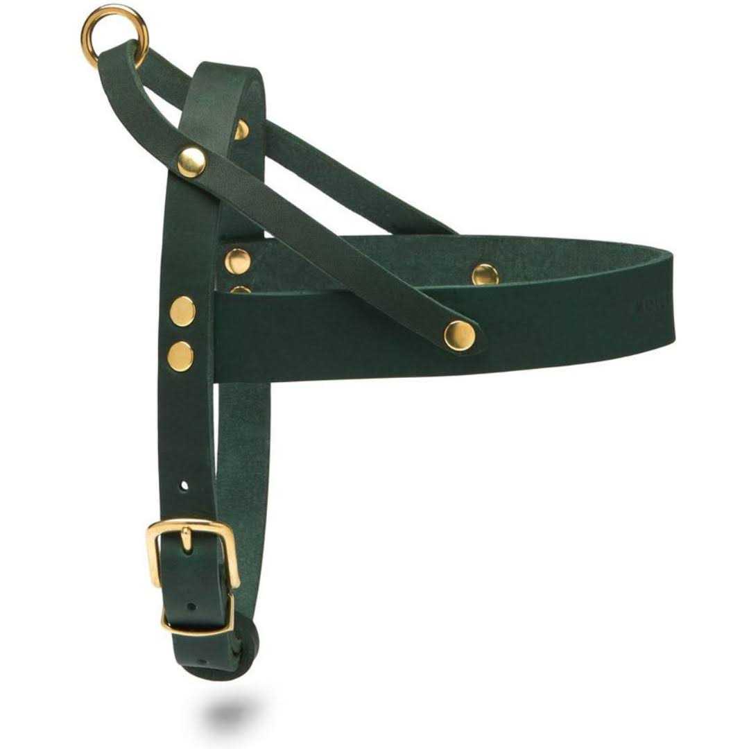 Butter Leather Dog Harness Molly And Stitch US - Pet Supplies online store