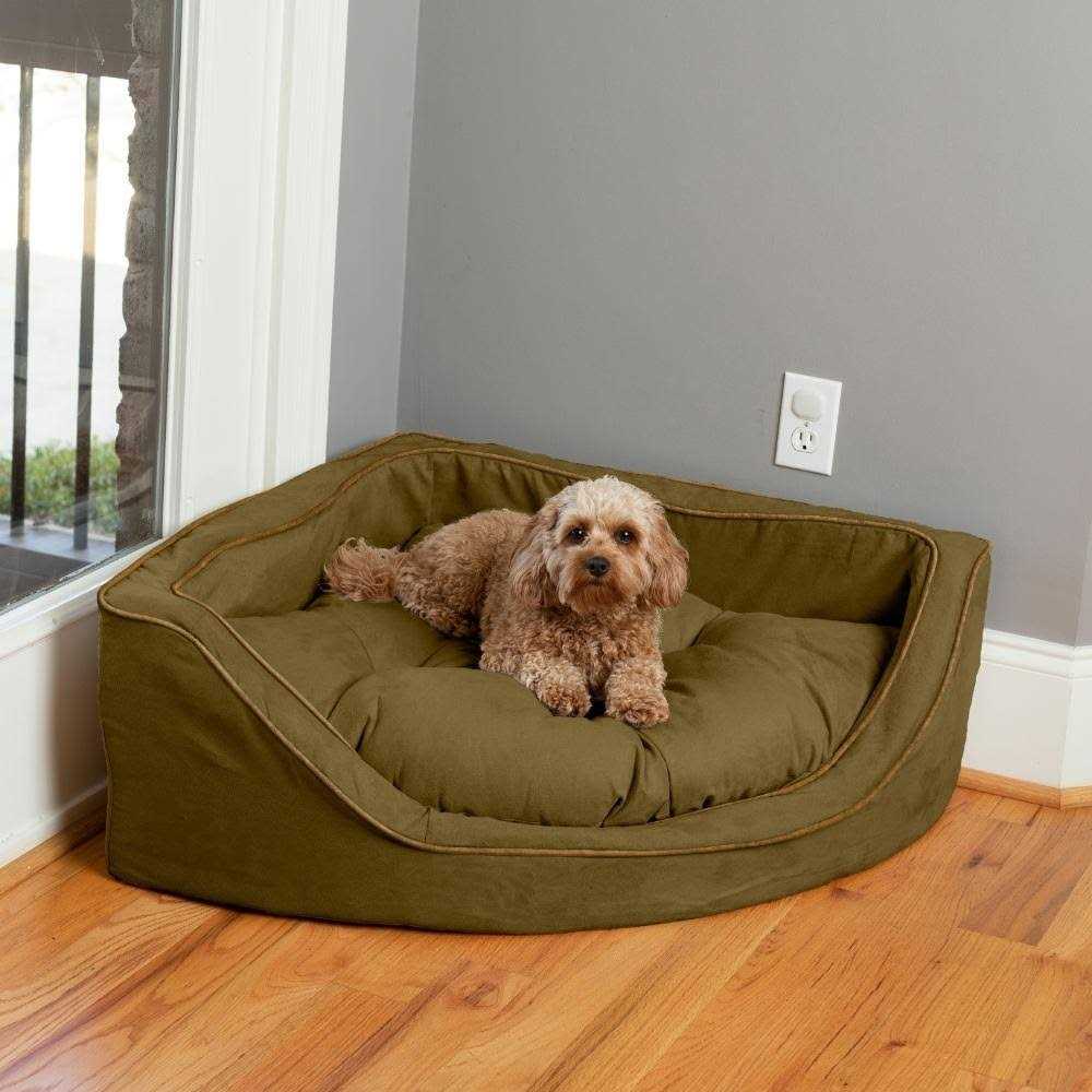 Snoozer Luxury Overstuffed Corner Dog Bed - Pet Supplies online store