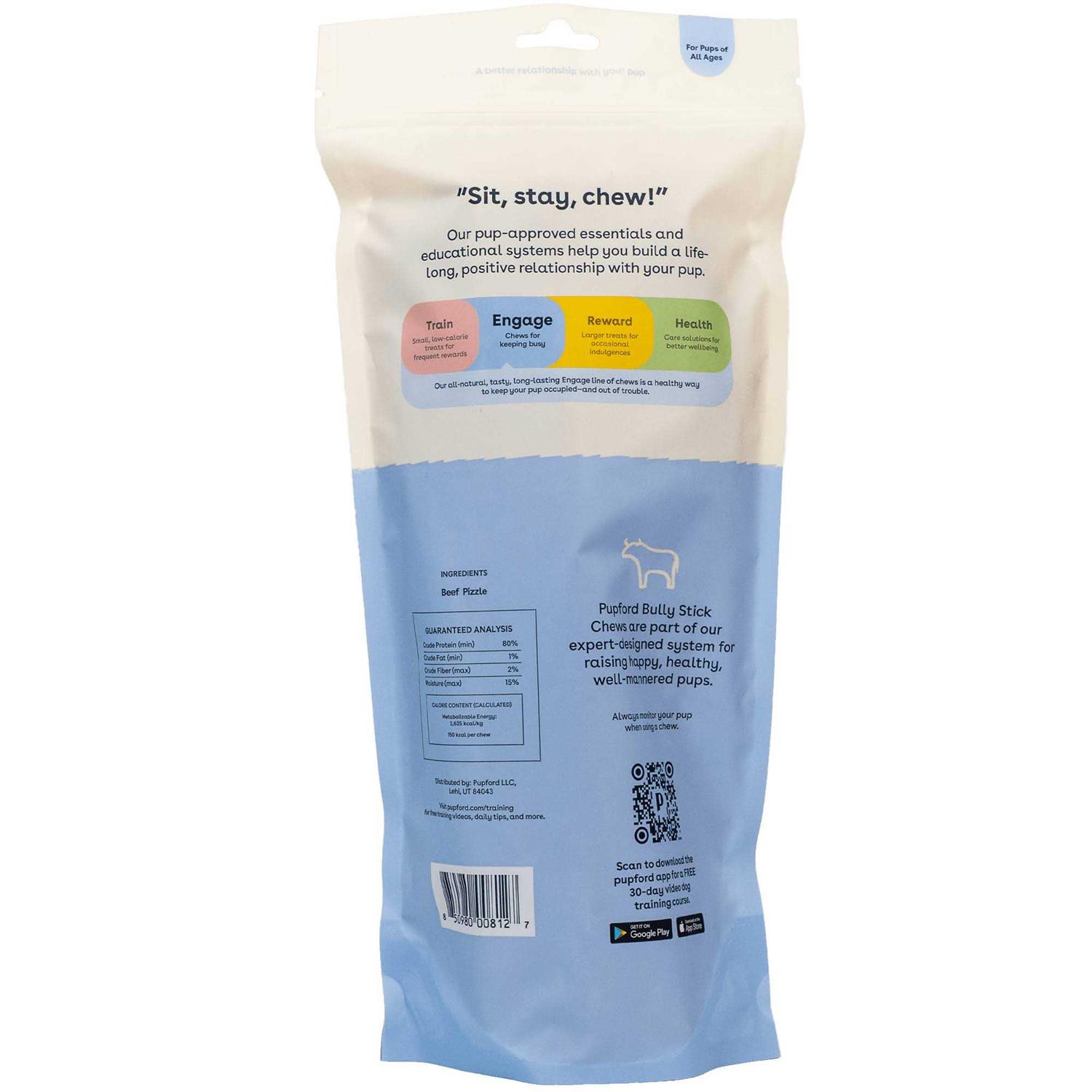 Pupford Bully Stick Dog Chew - Pet Supplies online store