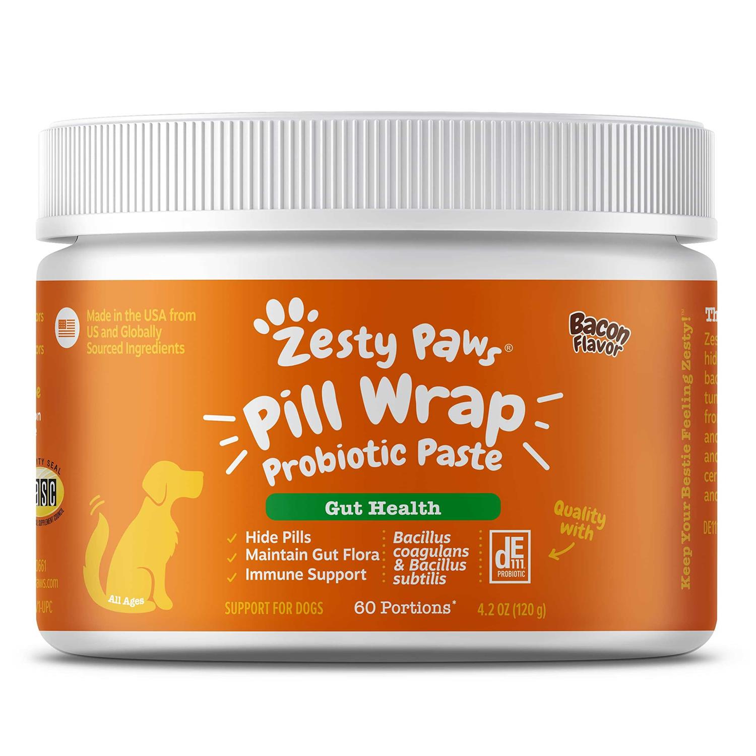 Zesty Paws Pill Wrap Probiotic Paste for Dogs - Pet Supplies online store