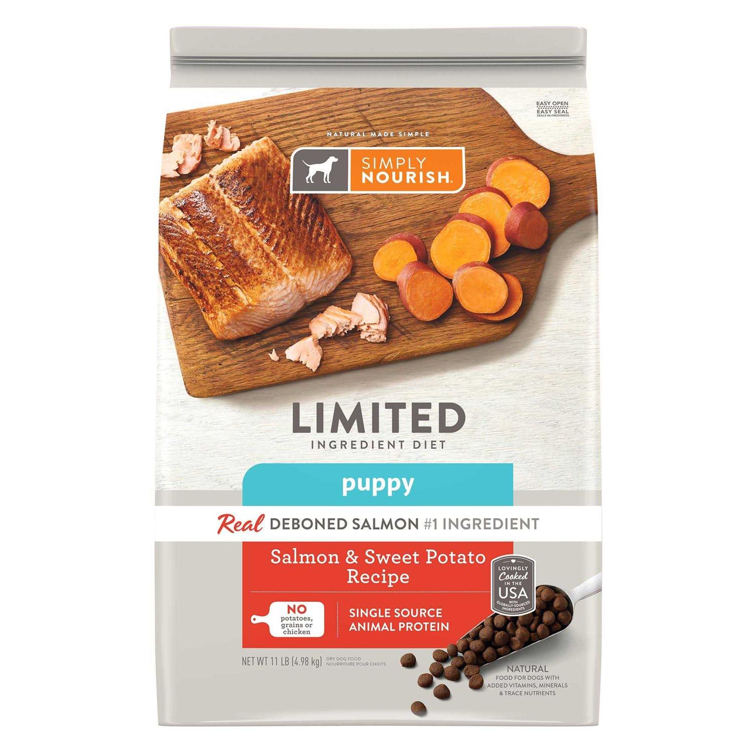 Simply Nourish Limited Ingredient Diet Puppy Dry Dog Food - Pet Supplies online store