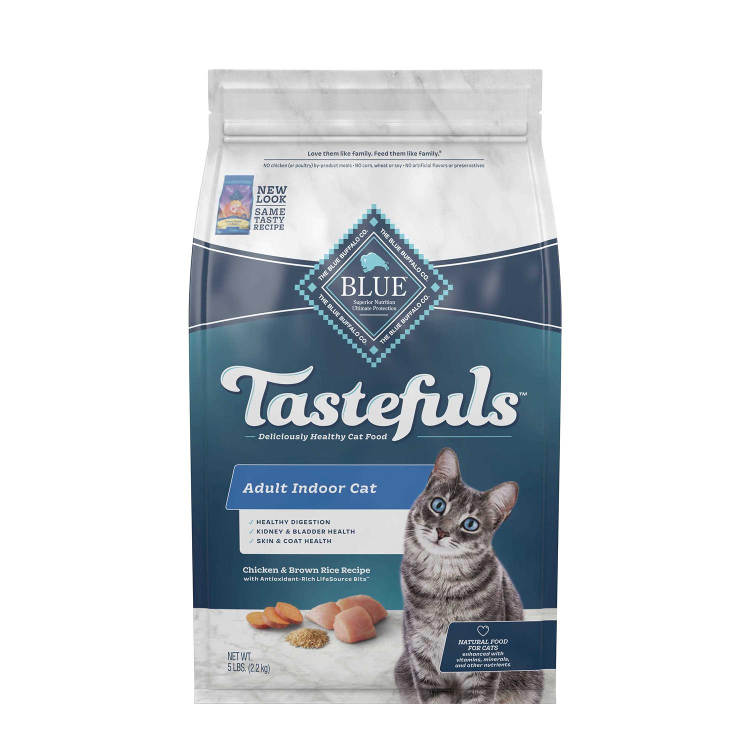 Blue Buffalo Indoor Health Adult Cat Food Chicken & Brown Rice Recipe - Pet Supplies online store