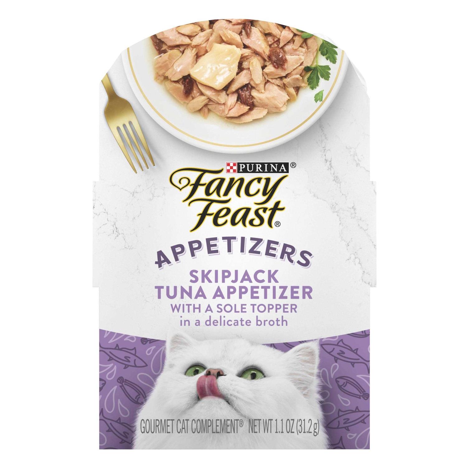 Fancy Feast Cat Food Wet Appetizers Skipjack Tuna - Pet Supplies online store