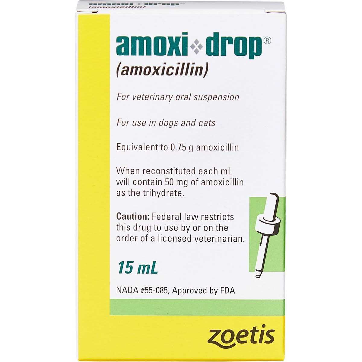 Amoxi Drop 15 ml - Pet Supplies online store