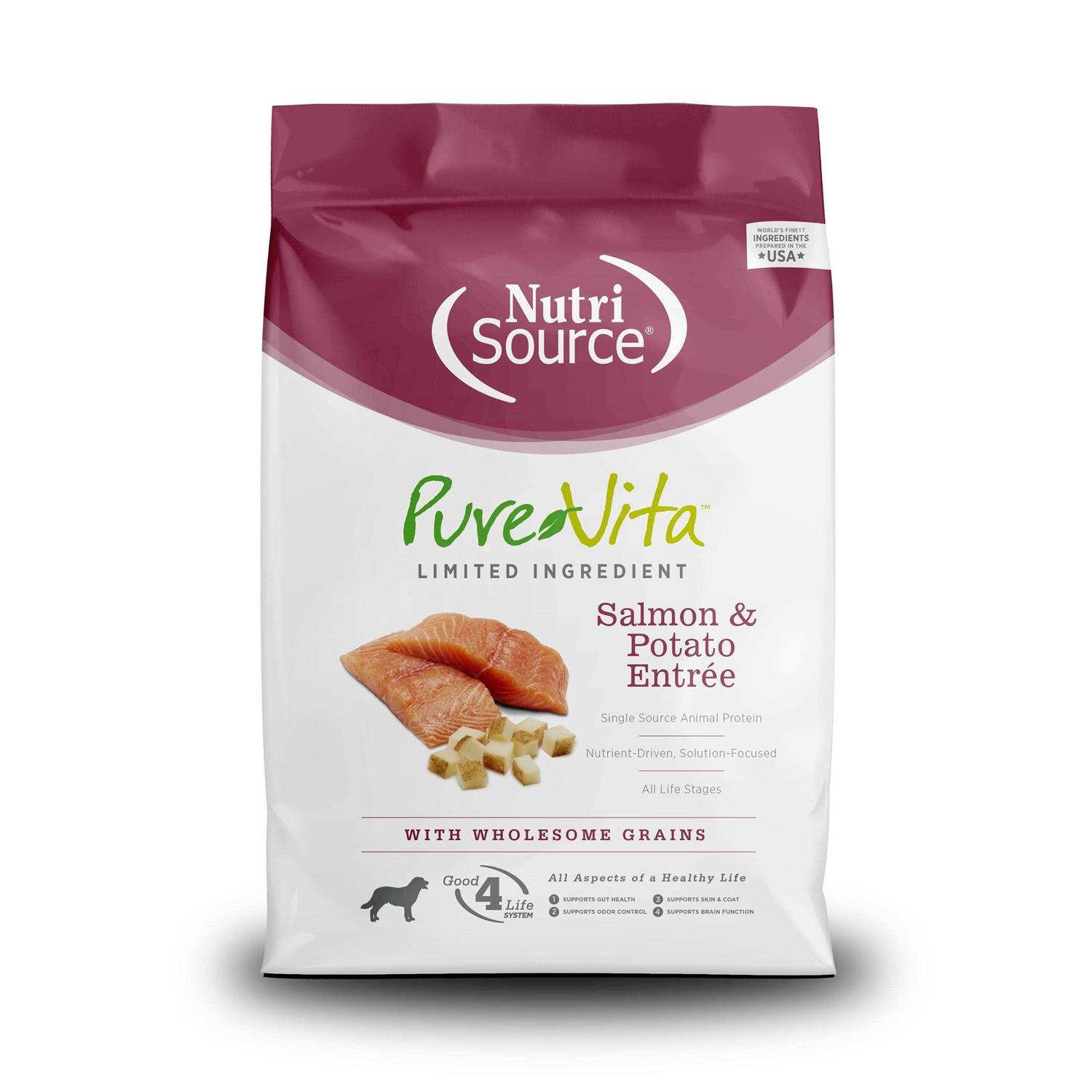 PureVita Salmon Potato Dry Dog Food - Pet Supplies online store