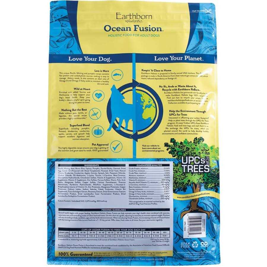 Earthborn Holistic Ocean Fusion Dry Dog Food - Pet Supplies online store