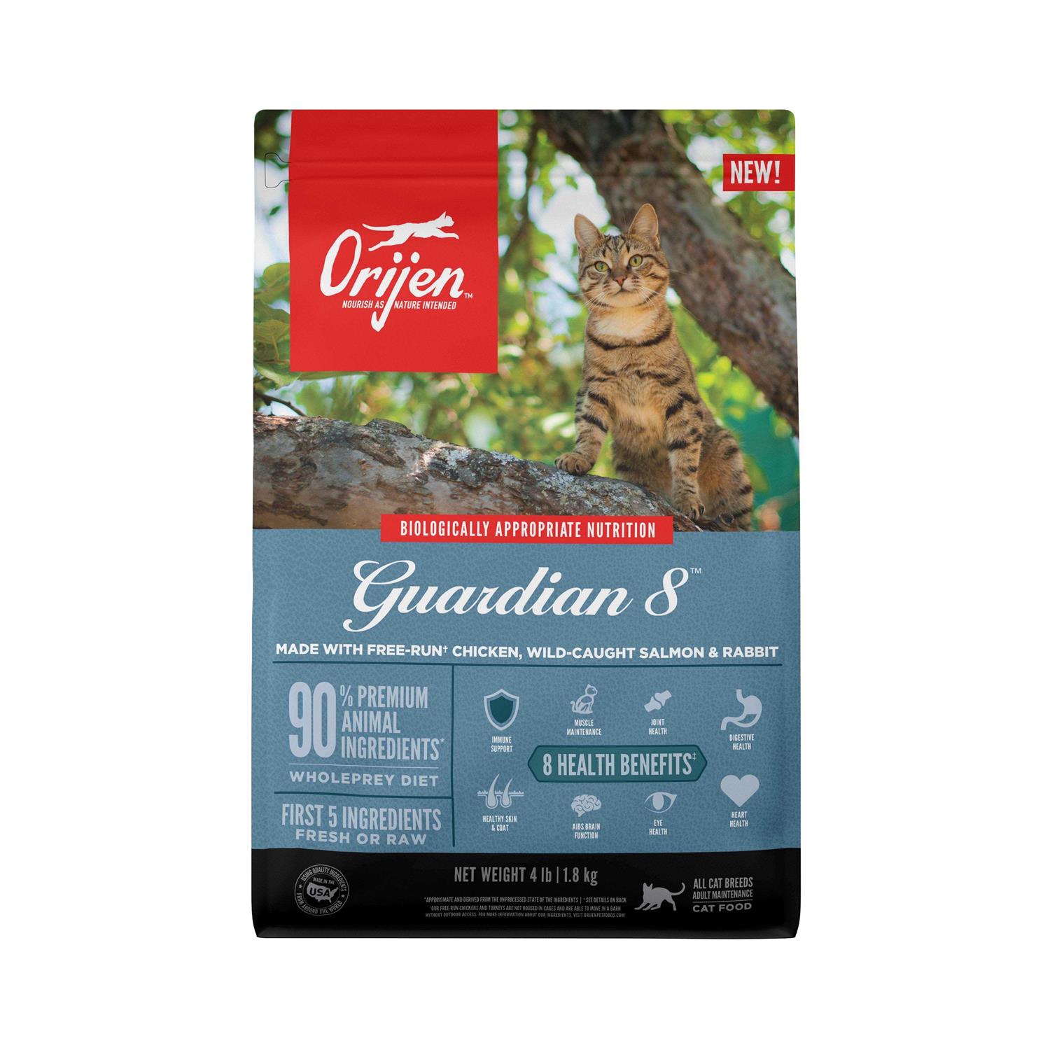 Orijen Guardian 8 Dry Cat Food - Pet Supplies online store