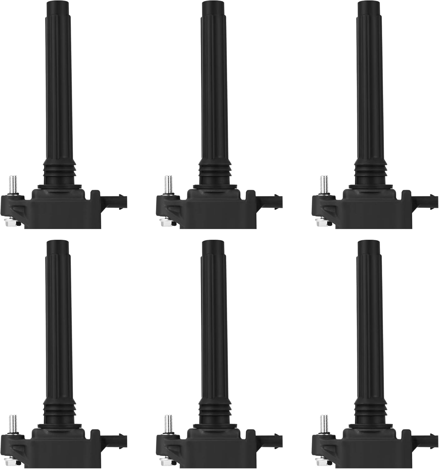 AUTOSAVER88 Ignition Coil Pack Set of 6 Compatible with 2011-2019 Chrysler Jeep Dodge 300 Town & Country Grand Cherokee Wrangler Charger Journey Durango V6 3.6L