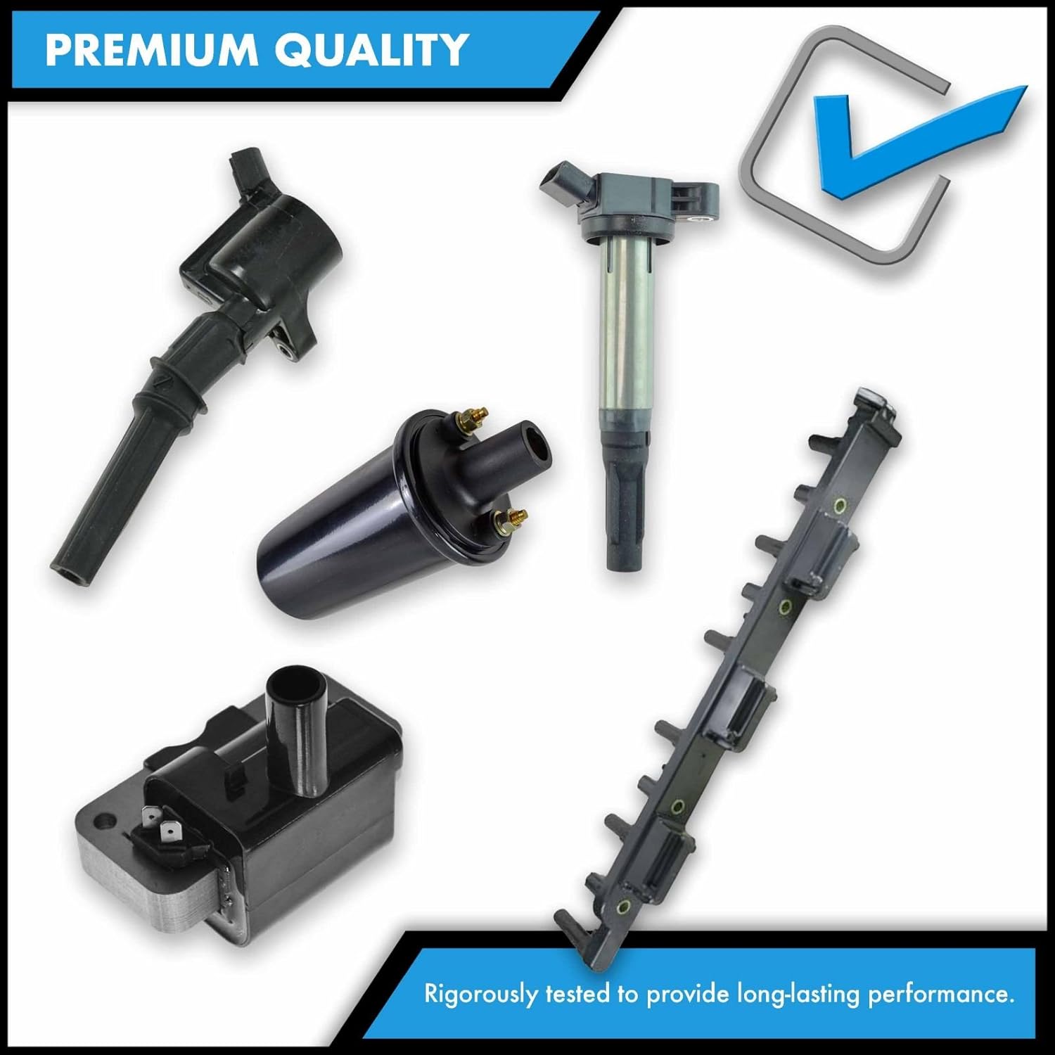 Ignition Coils Kit Set of 6 Fits Dodge Jeep Mitsubishi 3.7L V6