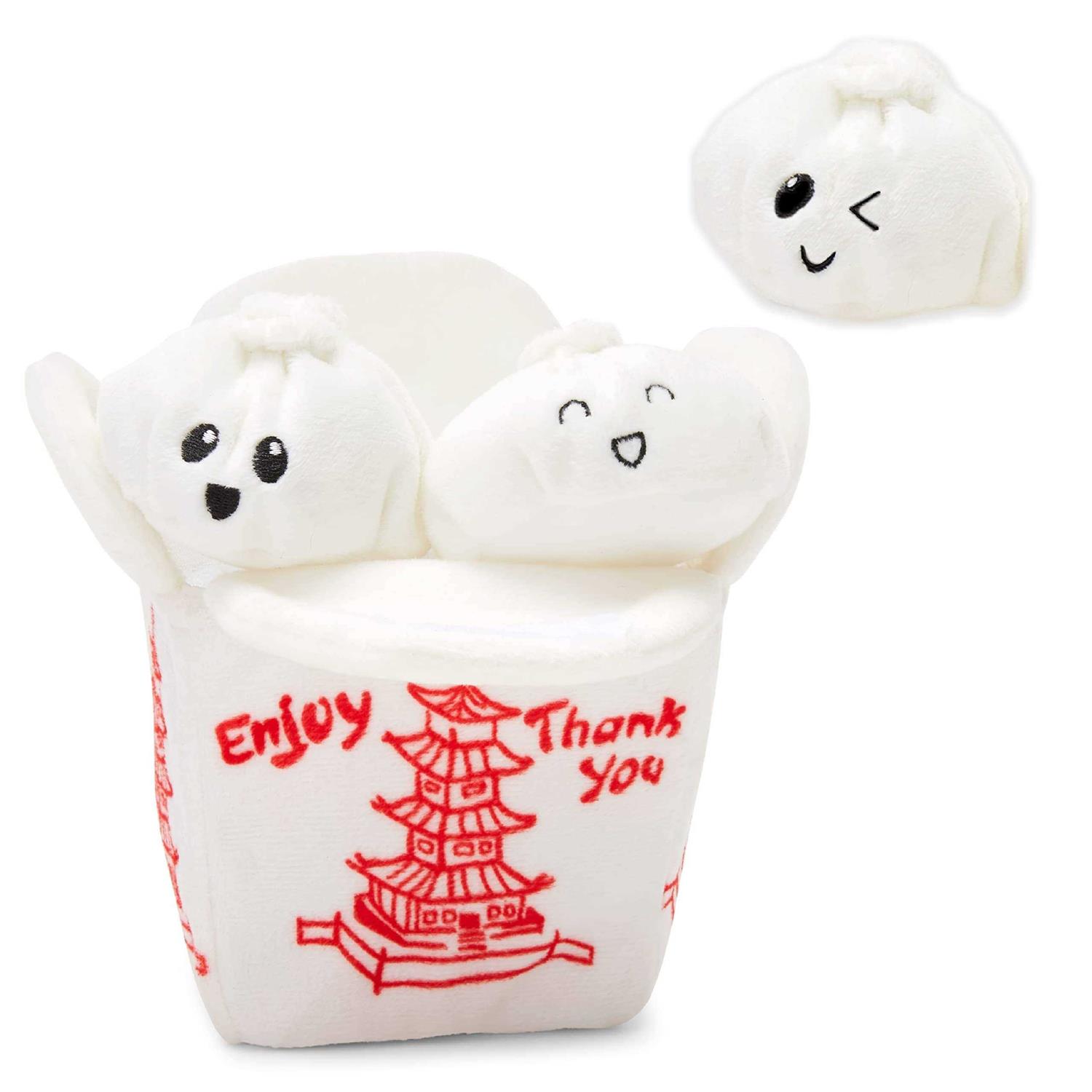 Bark Andi's Famous Dumplings Plush Dog Toy - Pet Supplies online store