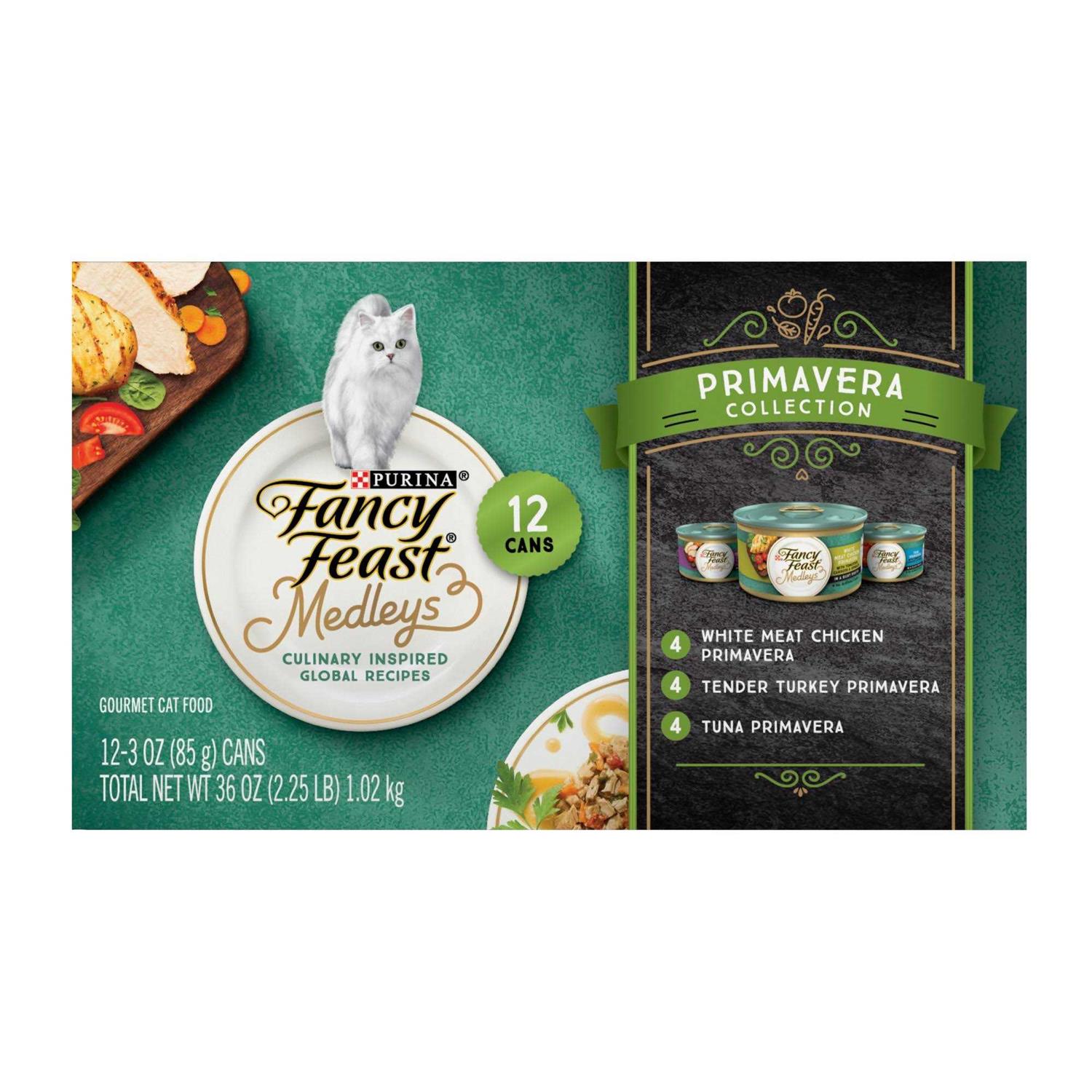 Fancy Feast Medleys Primavera Wet Cat Food - Pet Supplies online store