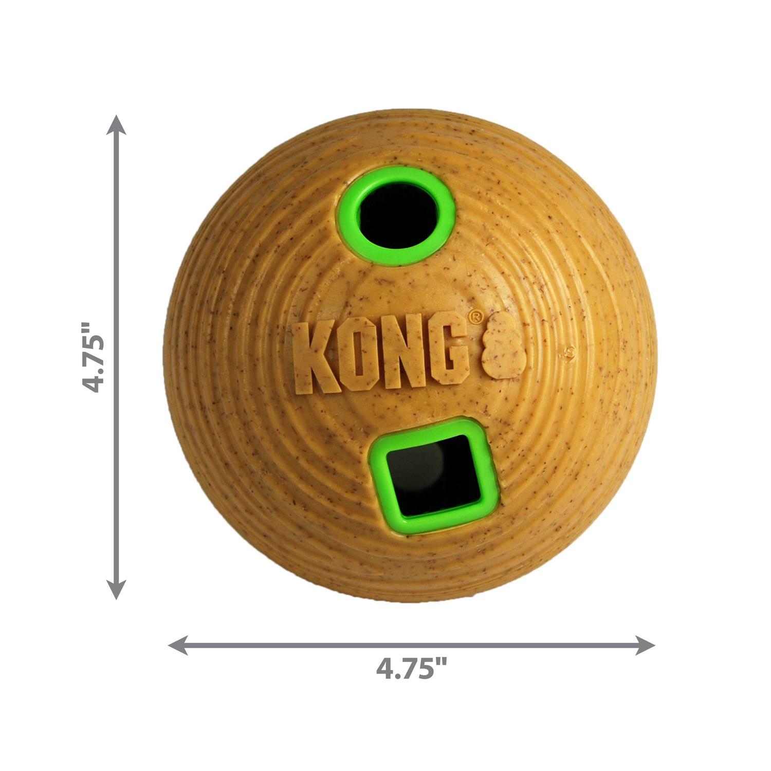KONG Bamboo Feeder Ball Dog Toy - Pet Supplies online store
