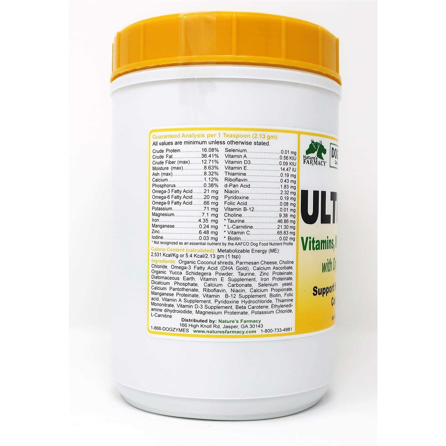 Dogzymes Ultimate for Best Skin/Coat with Organic Coconut - Pet Supplies online store