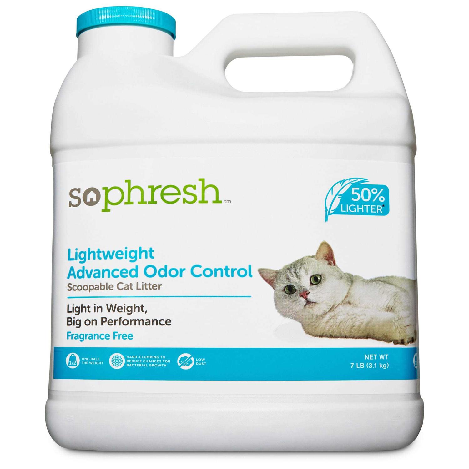 So Phresh Lightweight Advanced Odor Control Cat Litter - Pet Supplies online store