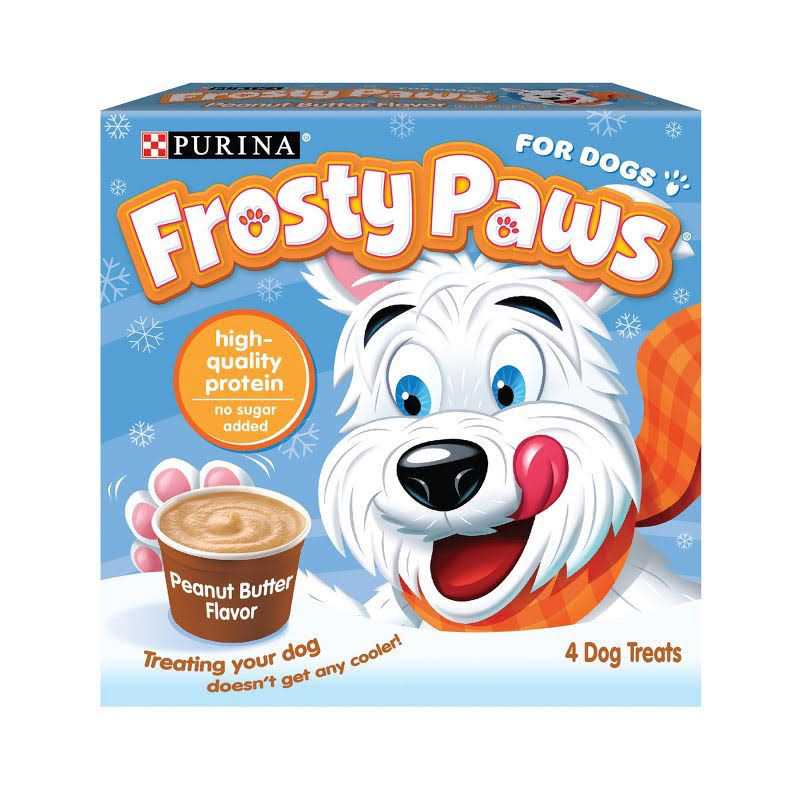 Frosty Paws Purina Peanut Butter Frozen Dog Treats - Pet Supplies online store