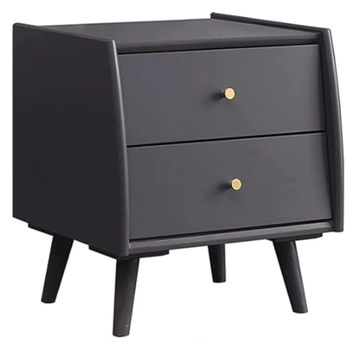 Nightstands Nightstand with Drawers Bedside Table Simple Fashion Style Solid Wood Bedside Cabinet for Home Bedroom Bedside Dresser Storage