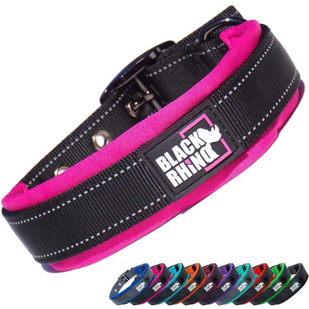 Black Rhino The Comfort Collar Ultra Soft Neoprene Padded Dog Collar for All Breeds - Pet Supplies online store