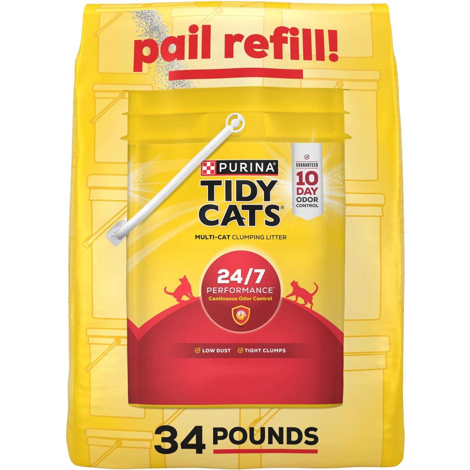 Purina Tidy Cats 24/7 Performance Clumping Cat Litter Pail Refill - Pet Supplies online store