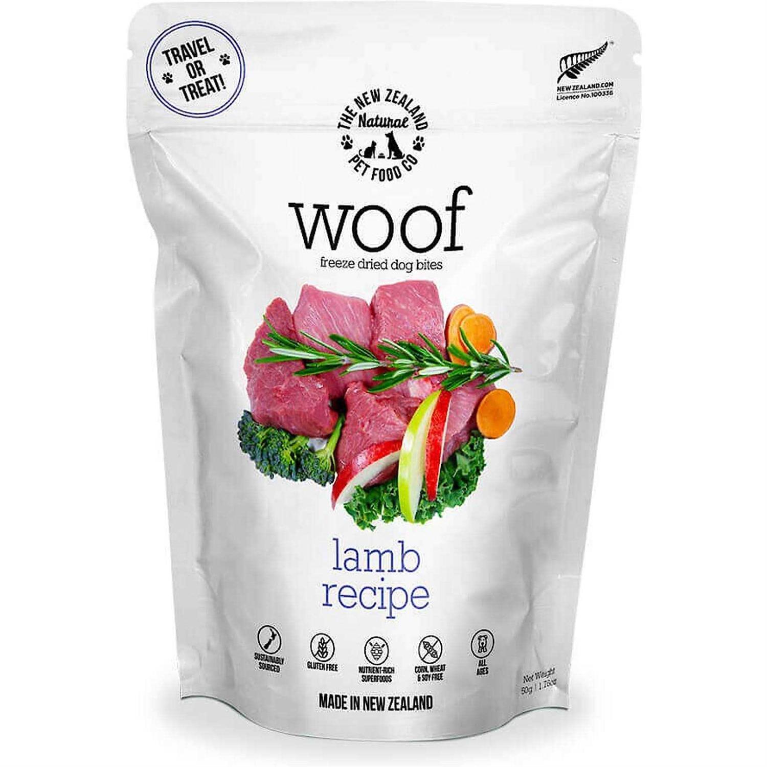 Woof Lamb Freeze Dried Dog Food - Pet Supplies online store