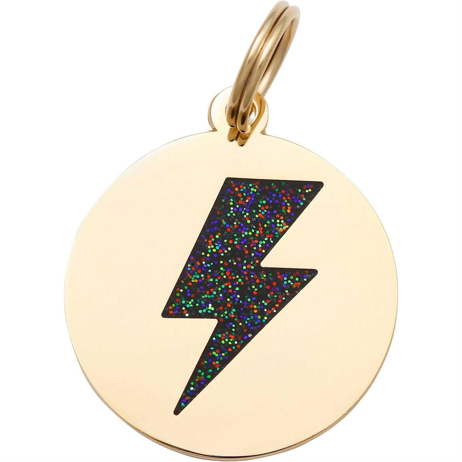Two Tails Pet Company Lightning Bolt Pet ID Tag - Pet Supplies online store