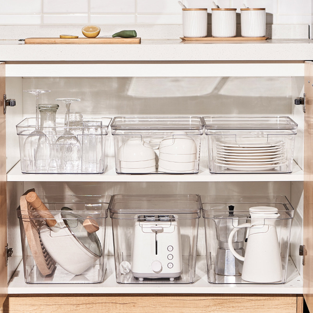 Cubes Crates Storage Box Scratch-resistant Storage Container 36X27X14CM