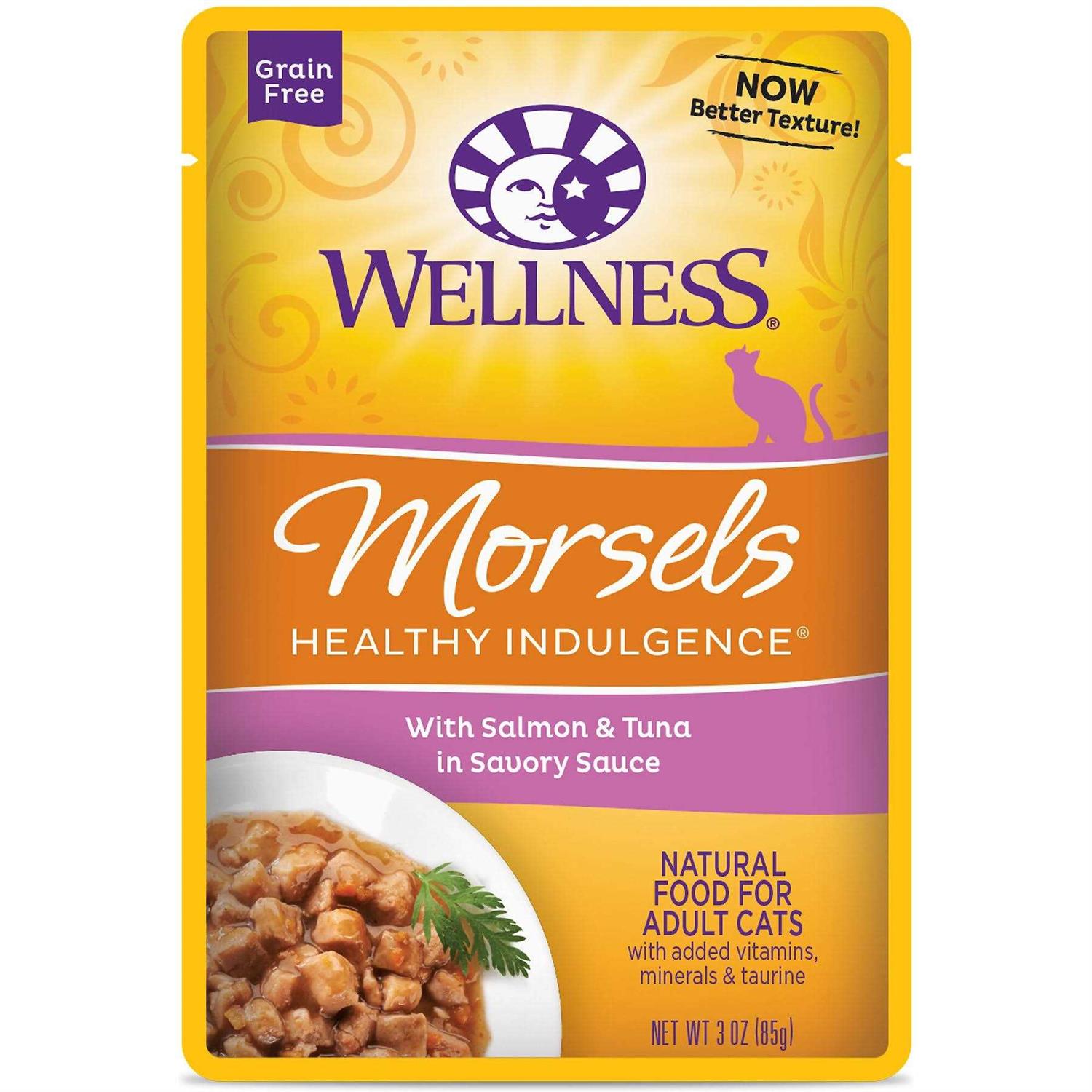 Wellness Healthy Indulgence Morsels Cat Food - Pet Supplies online store