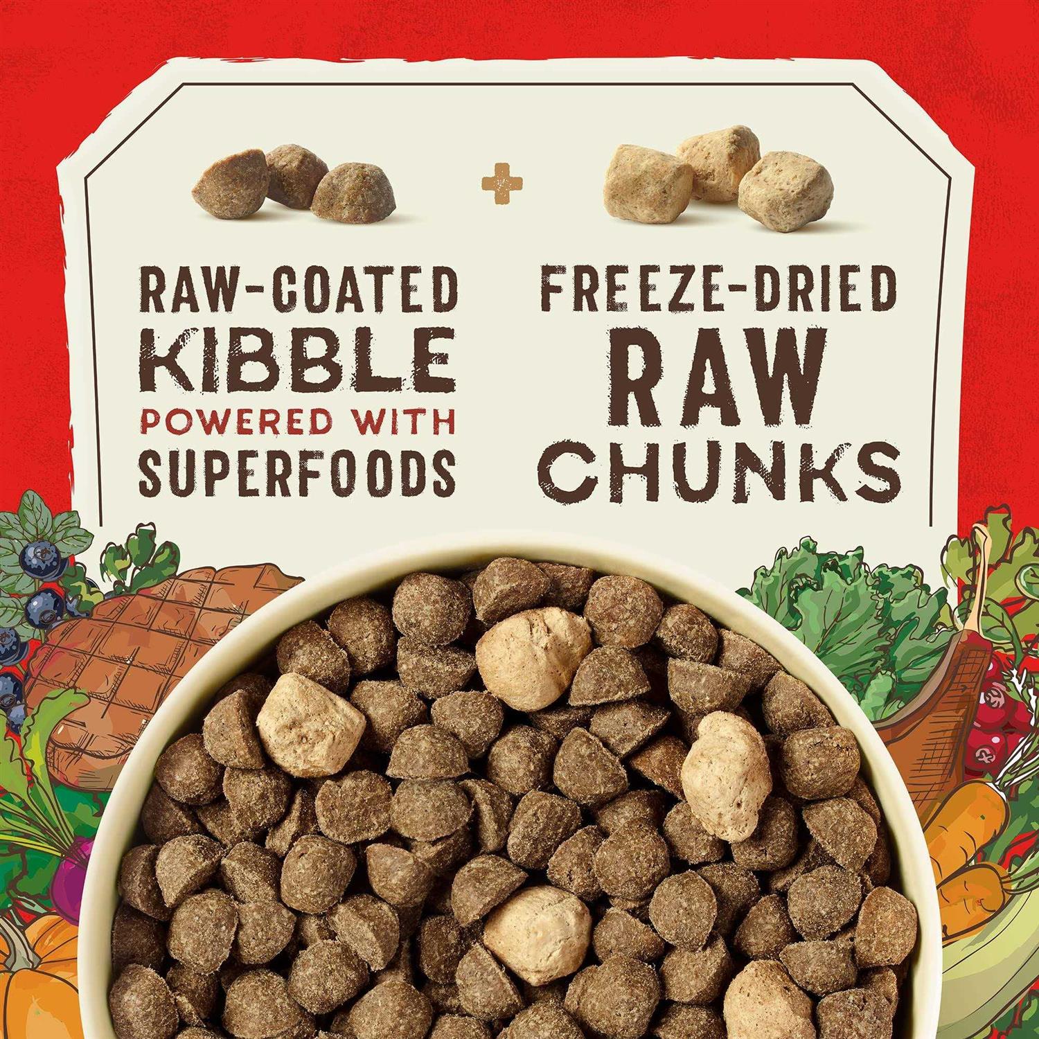 Stella & Chewy's SuperBlends Raw Wholesome Grains Grass-Fed Beef - Pet Supplies online store