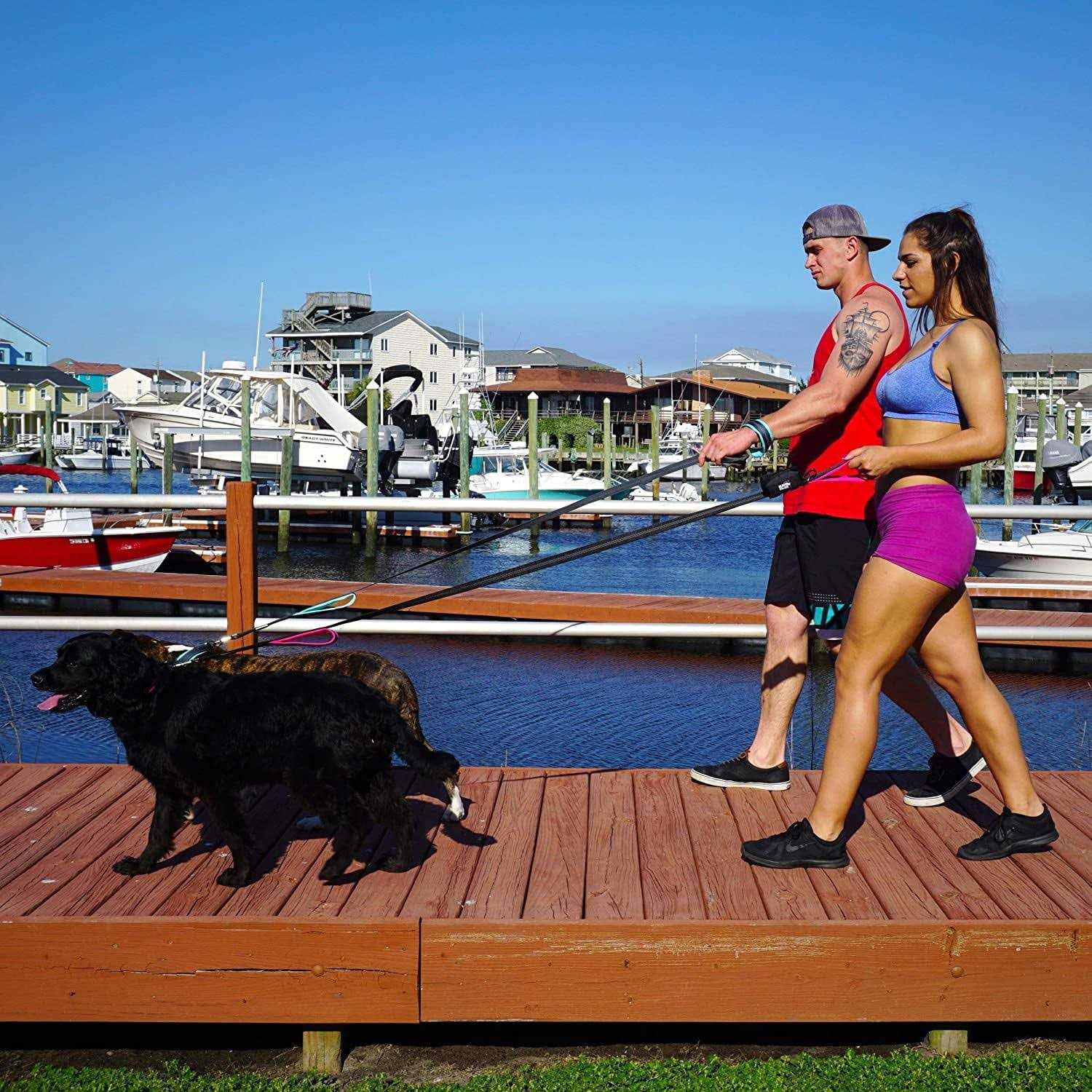 Black Rhino Dog Leash Heavy Duty Medium & Large Dogs Long Leashes - Pet Supplies online store