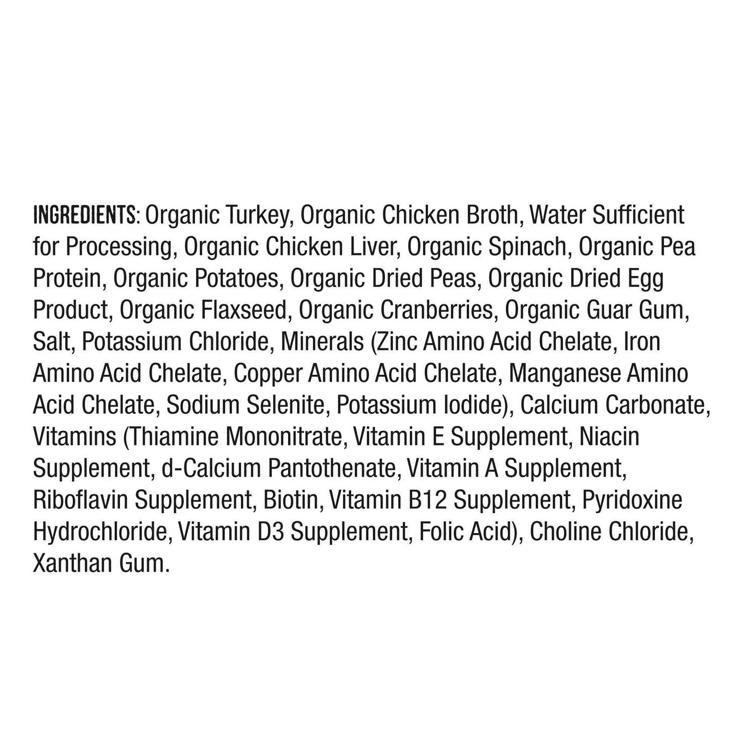 Castor & Pollux Organix Tiny Feasts Organic Turkey - Pet Supplies online store