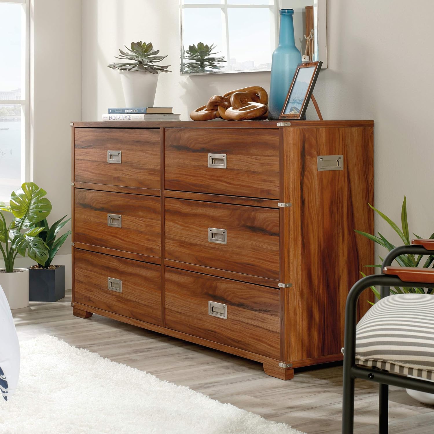 Sauder Vista Key Dresser, L: 59.06