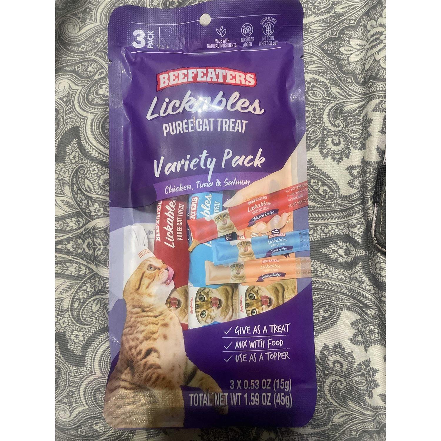 Beefeaters Lickables Puree Cat Treats - Pet Supplies online store