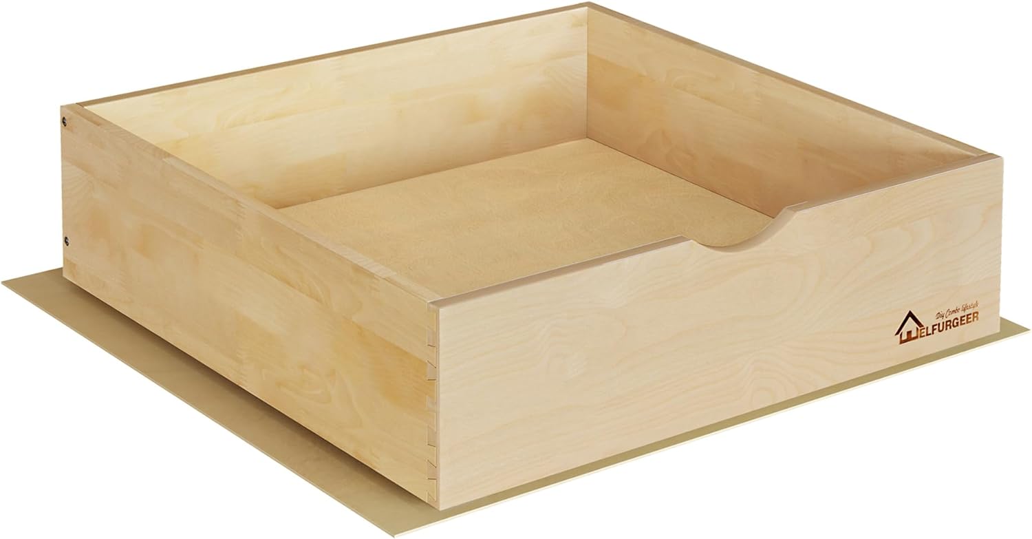 Cabinet Pull Out Organizer, Slide Out Cabinet Organizer, Cabinet Pull Out Organizer, Pull Out Shelves for Kitchen Cabinets, Pull Out Drawer for Home, Kitchen, Bathroom (23''W x 21''D)