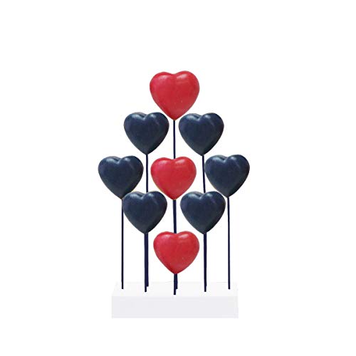 Decozen Handcrafted Solid Wood Grateful Letters Sculpture from Daughter, Son, Husband - Ideal for Mothers Day Home, Mantel, Fireplace, and Foyer Decor - Tabletop Accent