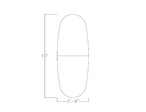 10 Person Modular Conference Table with Matte Black X Bases | Boat Oval Shape| Harmony Series | 10' | Blonde Surfside Ash