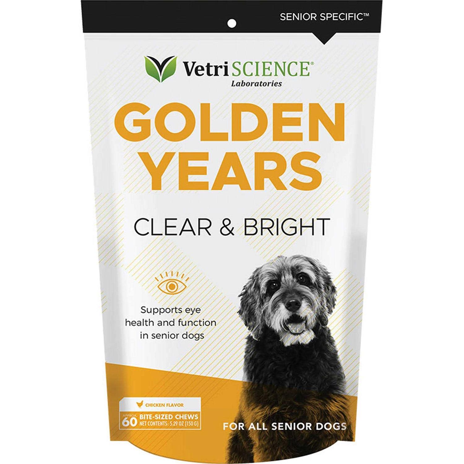 VetriScience Golden Years Clear & Bright Supplement for Dogs 5.29 oz - Pet Supplies online store