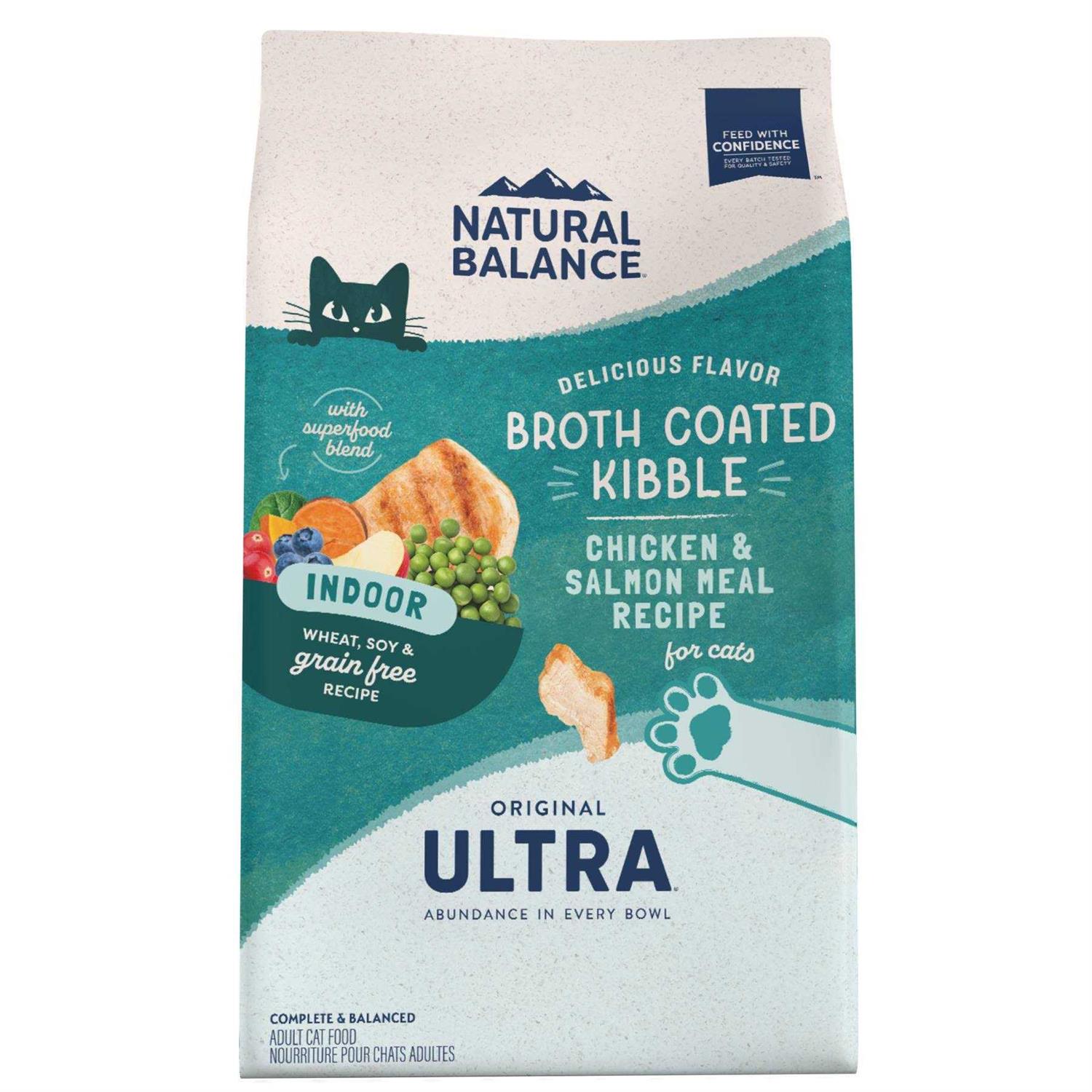 Natural Balance Original Ultra Dry Cat Food Indoor Chicken & Salmon Meal - Pet Supplies online store
