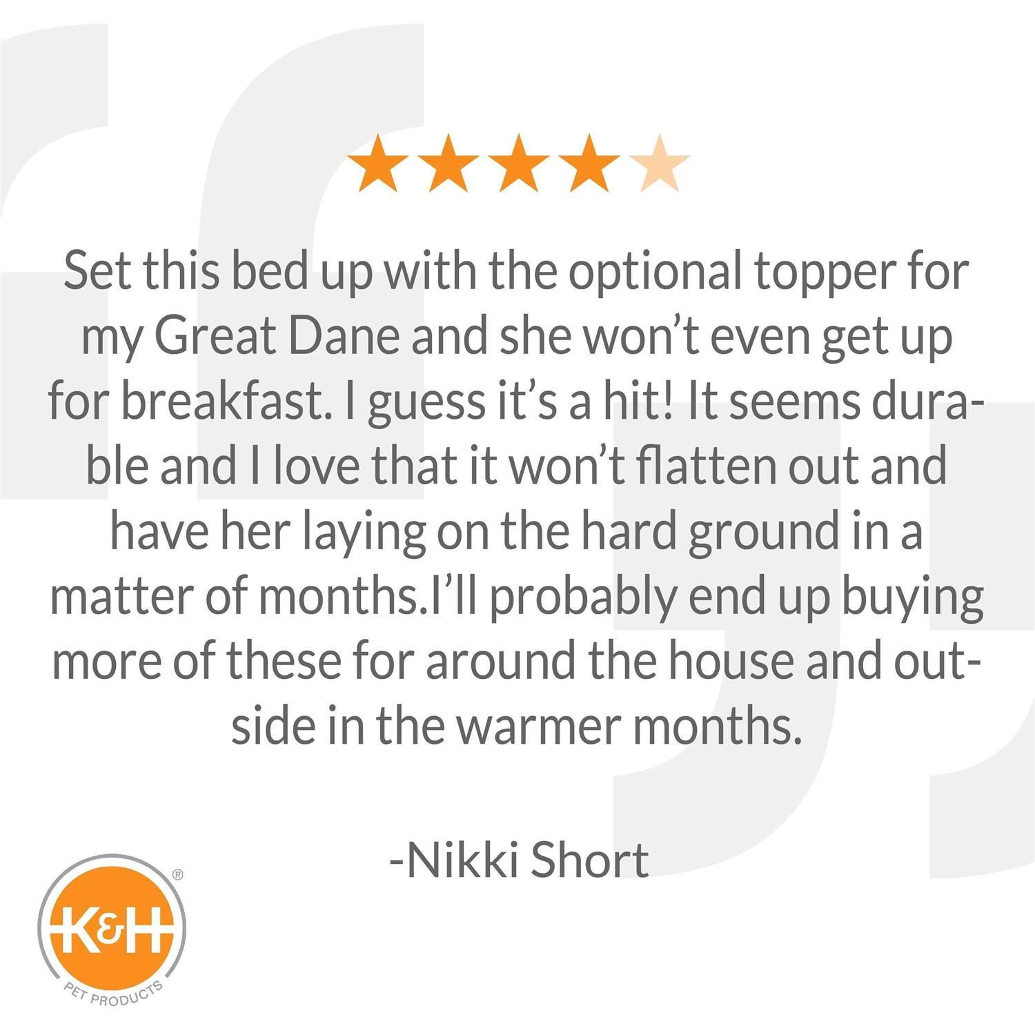 K&H Pet Products Original Bolster Pet Cot - Pet Supplies online store