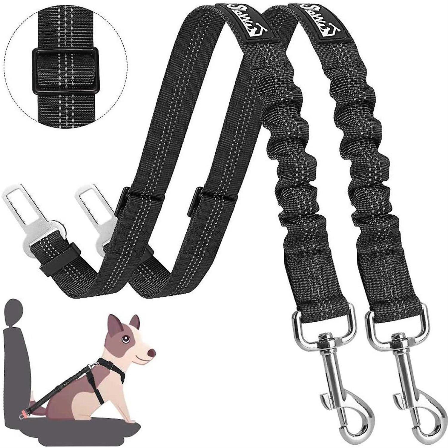 SlowTon Adjustable Dog Car Seat Belt - Pet Supplies online store