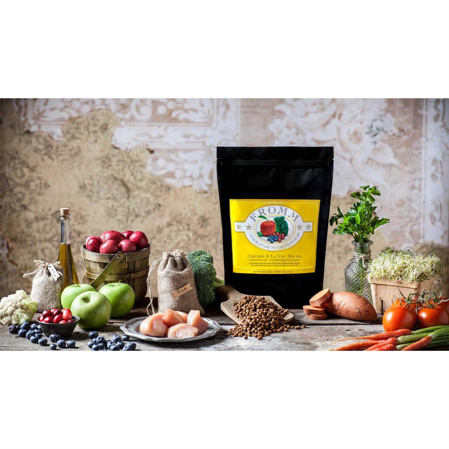 Fromm Four Star Chicken A La Veg Dry Cat Food - Pet Supplies online store