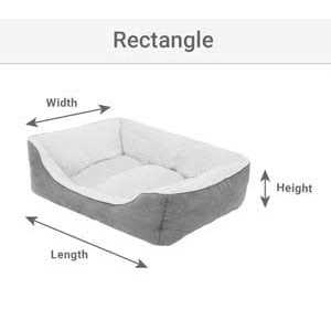 Frisco Plush Orthopedic Pillow Dog Bed w/Removable COVER - Pet Supplies online store